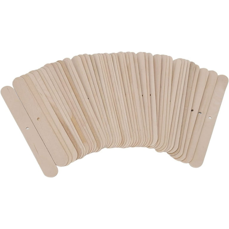 50pcs Wood Candle Wick Holder, Candle Wick Centering Tool, Wick