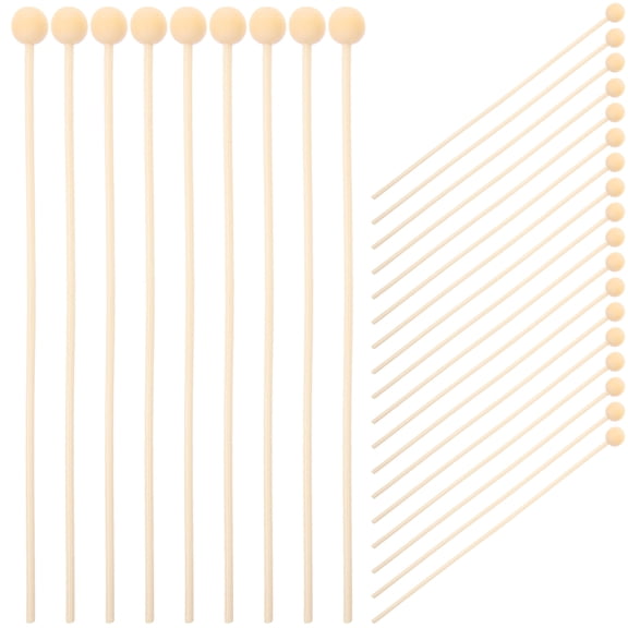 50pcs Wooden Diffuser Stick Diffuser Rod Wood Bead Diffuser Replacement Stick