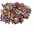 thumbnail image 1 of 50pcs Wooden Mixed Color Butterfly Shape Buttons - Ideal for Handmade Clothing, Sewing, Scrapbooking, and DIY Crafts, 1 of 6