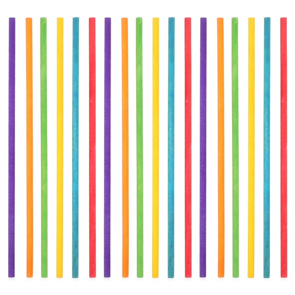 50pcs Wooden Rhythm Sticks Set - Wood Percussion for Music Education and Band Practice