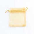 thumbnail image 1 of 50pcs/lot (4 Size) Organza Gift Bag Jewelry Packaging Bag Wedding Party Goodie Packing Favors Cake Pouches Drawable Bags Present orange 10x15cm, 1 of 6