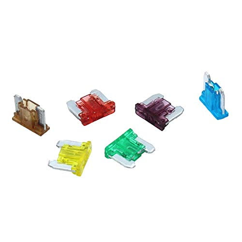 50pcs/lot Mini Size Micro Car Auto Blade Fuse 5A 7.5A 10A 15A 20A 25A