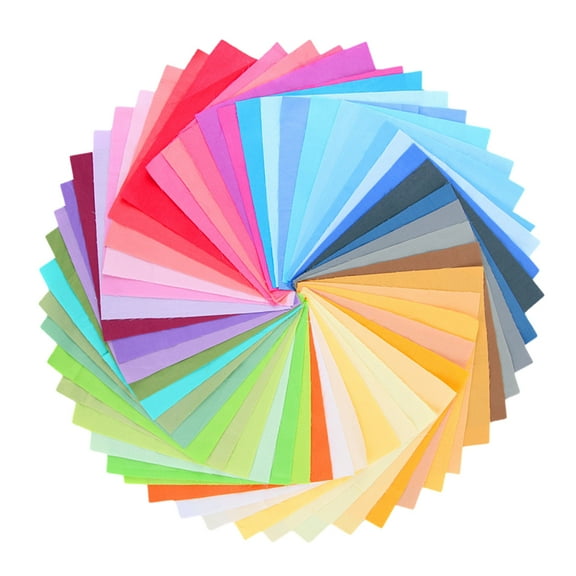 50pcs/lot Solid Color Cotton Fabric for Patchwork, Sewing Tissue to Patchwork,Quilting Squares Bundles - 15 x 15cm