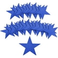 thumbnail image 1 of 50pcs&nbsp;Glitter Star Cutouts, 6inch Twinkle Star Glitter Paper Confetti Star Shape Paper Cut Outs for Bulletin Board Classroom Wall Party Supplies (Blue), 1 of 5