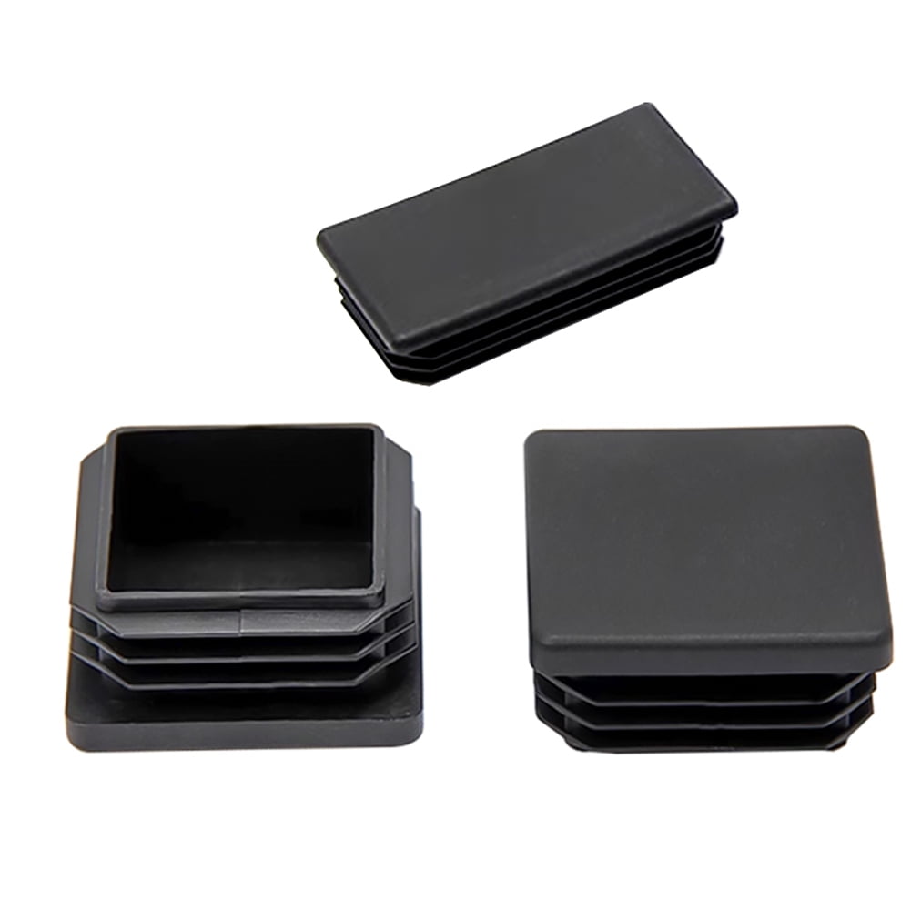 50pieces black plastic pipe tube plug 25mmx25mm walmart
