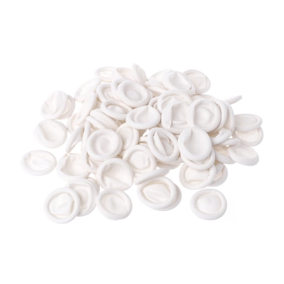 50pieces Single Using Latex Finger Cots With AntiSlip Design Elastic Finger Covers Perfect For Jewelers And Manicurists