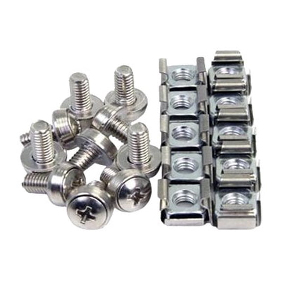 4XEM - Rack screws and nuts (pack of 50)