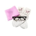 thumbnail image 1 of 50s Accessory Set - Pink Poodle Socks, Lilac Chiffon Scarf & Cat Eye Glasses, 1 of 3