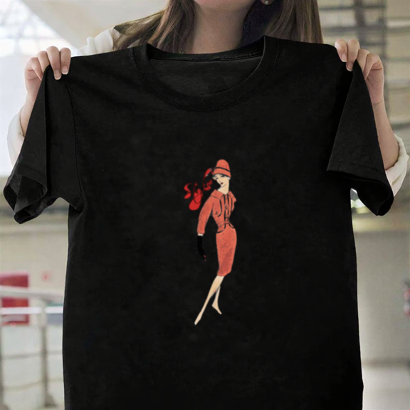 50s Style Mid Century Modern Rockabilly Retro Vintage Aesthetic Unisex T-Shirt, up to size 3XL.