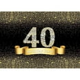 thumbnail image 1 of 50th 40 30 25 18 Happy Birthday Party Banner Photo Background Props Gold Polka Dot Shine Poster Photography Backdrops Photocall, 1 of 6