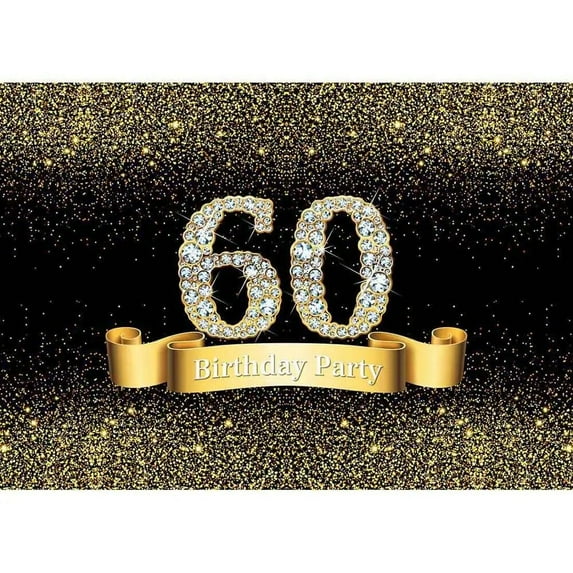 50th 40 30 25 18 Happy Birthday Party Banner Photo Background Props Gold Polka Dot Shine Poster Photography Backdrops Photocall