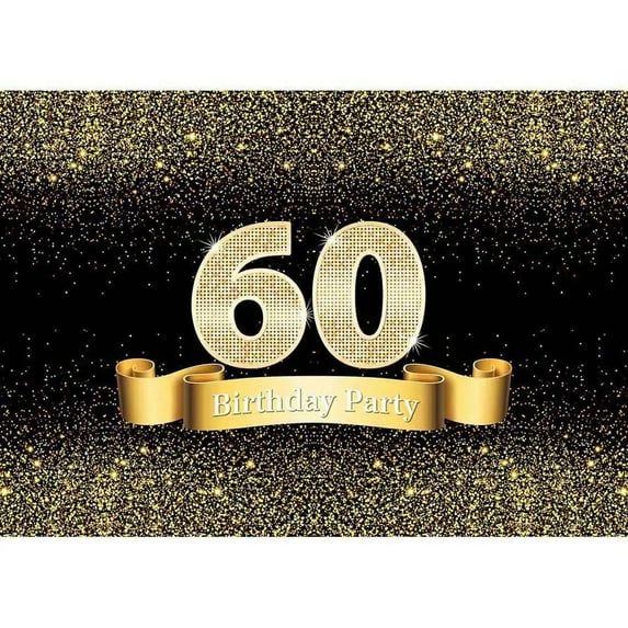 50th 40 30 25 18 Happy Birthday Party Banner Photo Background Props Gold Polka Dot Shine Poster Photography Backdrops Photocall