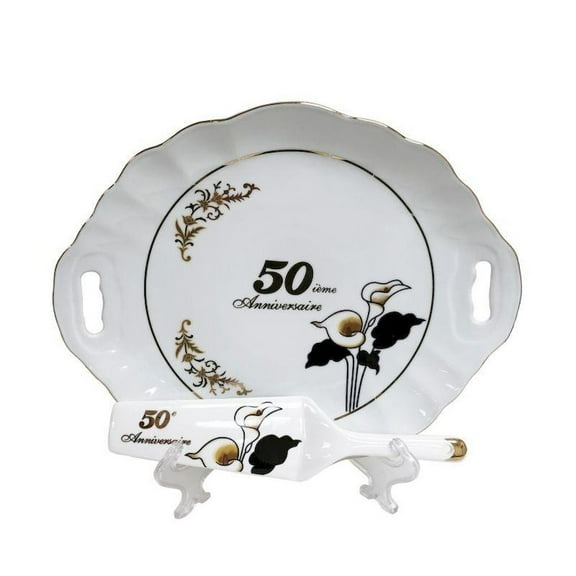 50th Anniversaire Plate Set