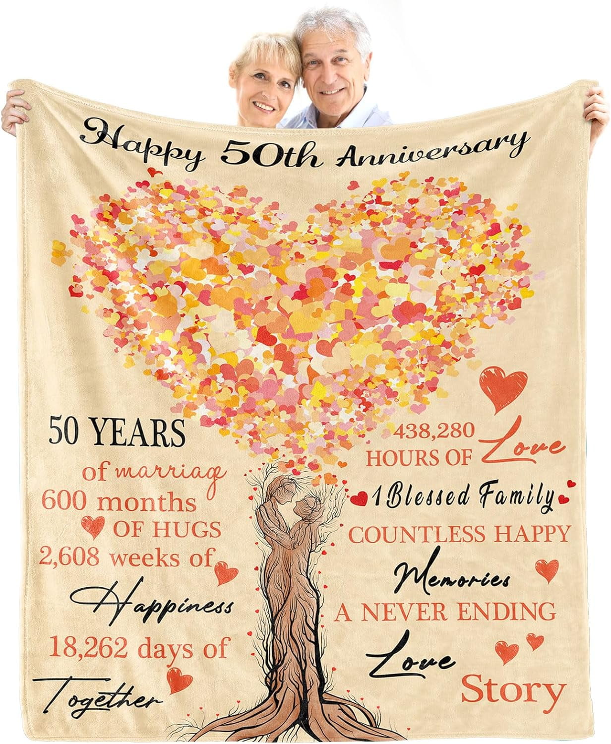 50th Anniversary Fleece Blanket