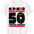 thumbnail image 1 of 50th Anniversary Of Hip Hop 50 Years Of Hip Hop Old Music T-Shirt, 1 of 5