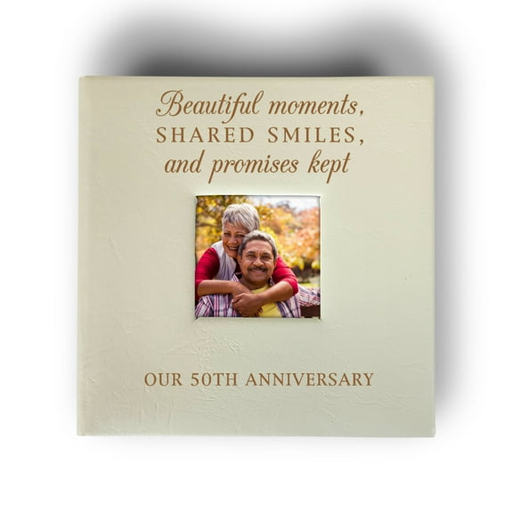 50th Anniversary Photo Album – Shared Moments Design