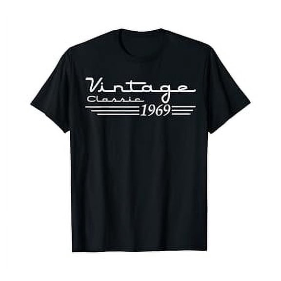 50th Birthday 50 Years Old 50th Vintage Retro 1969 Birthday T-Shirt