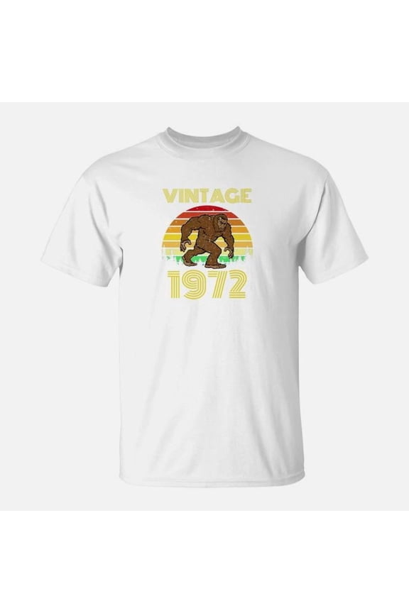 50th Birthday Bigfoot 50 Years Old Gift TShirt