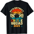 thumbnail image 1 of 50th Birthday Cruise Squad 2024 Matching Family Vacation T-Shirt, 1 of 4