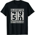 thumbnail image 1 of 50th Birthday Gift Funny Oldometer 49-50 T-Shirt, 1 of 3