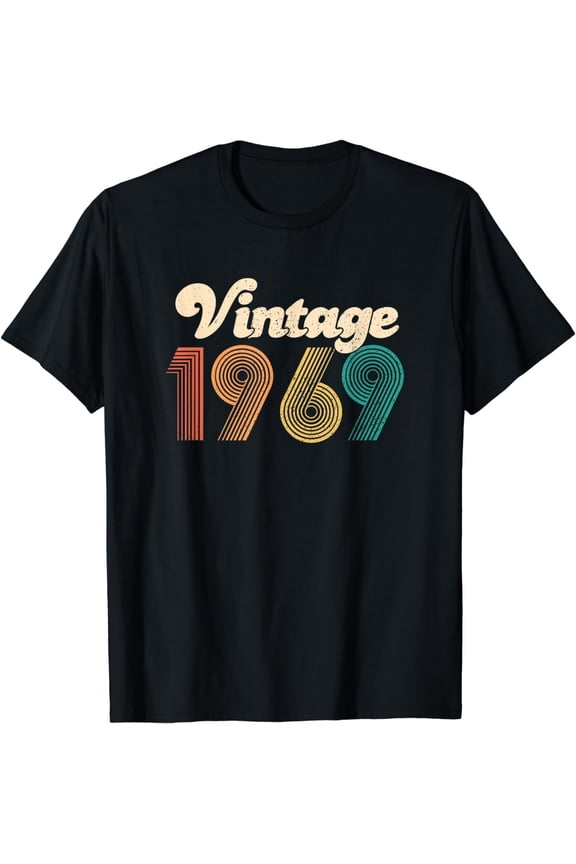50th Birthday Gift - Vintage 1969 T-Shirt Classic Women Men