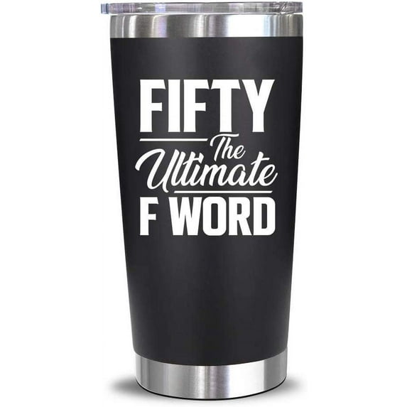50th Birthday Gifts For Men Women - 1973 50th Birthday Decorations For Men Women - Gifts For Women Turning 50 - 50 Year Old Gifts For Men, Women, Mom, Dad, Wife, Husband - 20 Oz Tumbler