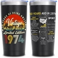 thumbnail image 1 of 50th Birthday Gifts For Men Women | Unique 1974 50th Birthday Gifts For Men Women | Gifts For Men Women Turning 50 | 50 Year Old Gifts For Men, Women, Mom, Dad, Grandparents, Friend 20oz Tumbler, 1 of 6