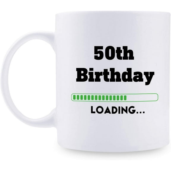 50th Birthday Gifts for Women - 1969 Birthday Gifts for Women, 50 Years Old Birthday Gifts Coffee Mug for Mom, Wife, Friend, Sister, Her, Colleague, Coworker - 11oz
