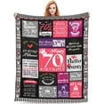 thumbnail image 1 of 50th Birthday Gifts for Women, 50 Year Old Gifts for Women, 50 Birthday Gifts for Women, 50th Birthday Gift Ideas, 50th Birthday Gifts, Throw Blanket 60"x50", 1 of 5