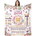 thumbnail image 1 of 50th Birthday Gifts for Women, Gift Ideas for Women Turning 50, 50 Year Old Blanket 50" X 60", 50th Birthday Gift for Wife, Sister, 50th Birthday Gift Ideas, 50th Birthday Blanket, 1 of 5