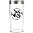 thumbnail image 1 of 50th Birthday Gifts for Women and Men, Funny 50th Birthday Decorations for Women, Men, Him, Her, Turning 50 Years Old Gift, 20 oz Insulated Stainless Steel Vintage 1972 Tumbler Cup, 1 of 5
