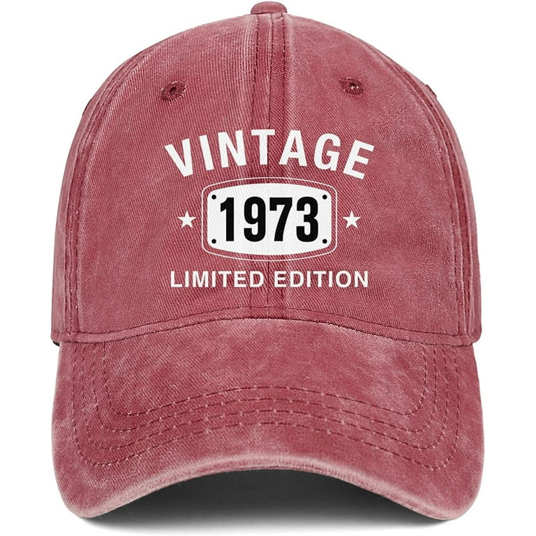 50th birthday baseball cap store