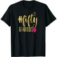 thumbnail image 1 of 50th Birthday Party Hashtag 50 Fifty Fabulous T-Shirt, 1 of 4