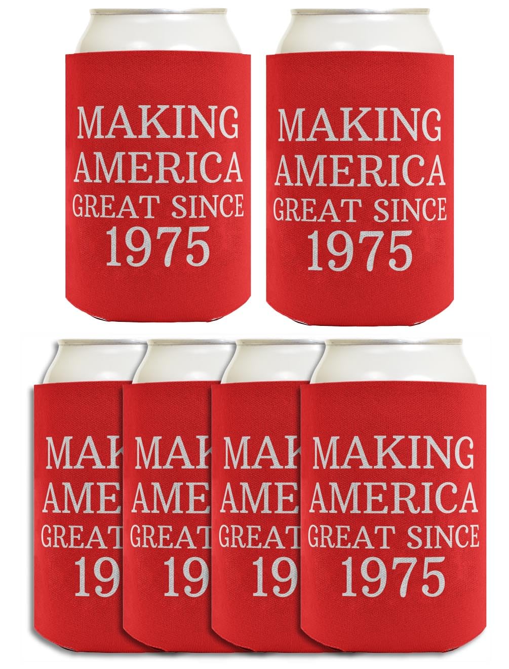 ThisWear "Making America Great Since 1973" 50th Birthday Trucker Hat - MAGA Political Gift, Adjustable Snapback - View #3