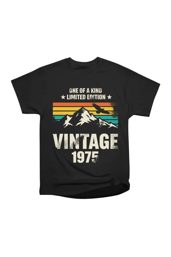 50th Birthday Retro Sunset Limited Edition Legend T-Shirt Tee Gift For Him Merch For Her A