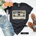thumbnail image 1 of 50th Birthday Shirt, Vintage 1975 Limited Edition Cassette T-Shirt, 1975 Birthday Shirt, 50th Birthday Gift For Women, 50th Birthday Men Tee, 1 of 5