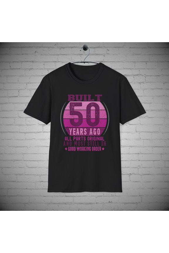 50th Birthday T-Shirt, Over the Hill shirt, 50 Bday tee, Bday Gift