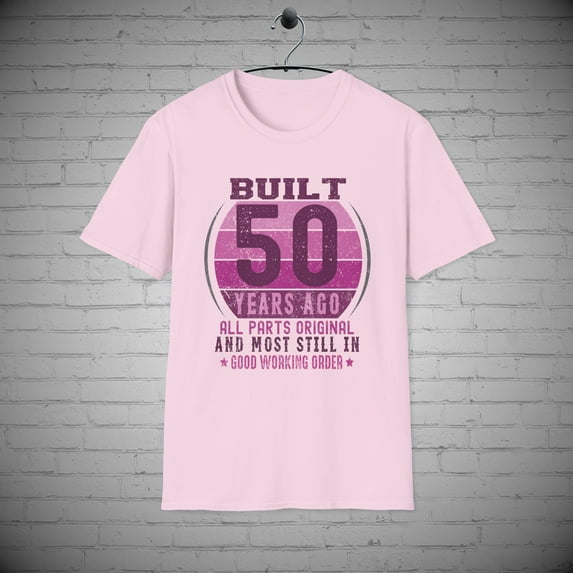 50th Birthday T-Shirt, Over the Hill shirt, 50 Bday tee, Bday Gift