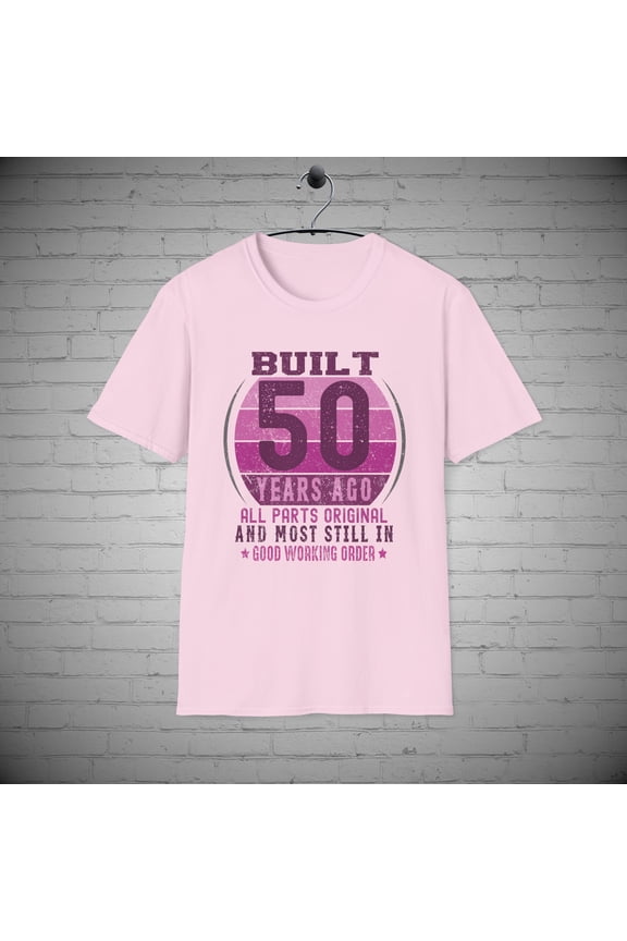 50th Birthday T-Shirt, Over the Hill shirt, 50 Bday tee, Bday Gift