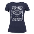 thumbnail image 1 of 50th Birthday VINTAGE 1973 Women's T-shirt, 3XL, Navy, 1 of 3
