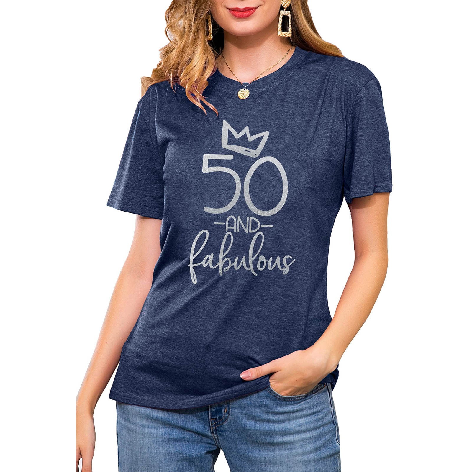 50th Birthday for Women Fifty Birthday Shirts 50 Years Old Birthday