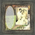 thumbnail image 1 of 50th Wedding Anniversary Gifts for Parents or Couples, 50th Anniversary Decorations for Party, Golden Anniversary 50 Year Gifts, Gift to add to a 50th Anniversary Card, 6779, 1 of 6