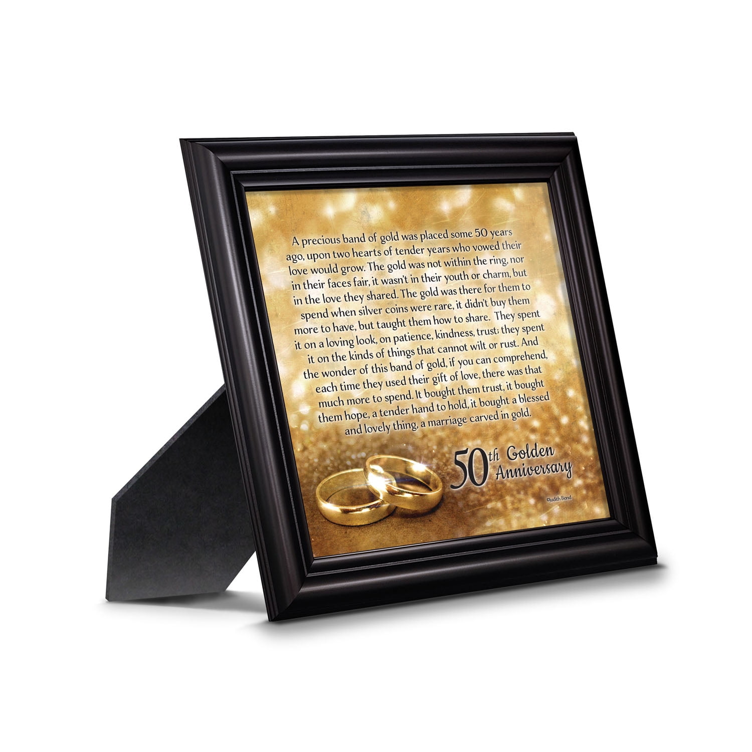 FORTIVO 50th Anniversary Gifts for Couple, 50th Wedding Anniversary Gifts, Golden Gifts