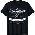 thumbnail image 1 of 50th Wedding Anniversary Shirt for Couples Parents Matching T-Shirt, 1 of 4
