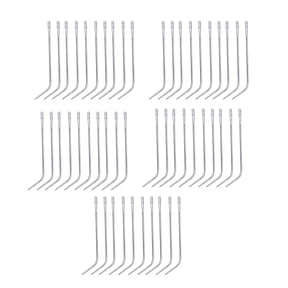 50x Curved Needle Curved Sewing Needle for Leather Project Carpet Canvas Repairing Wigs Making Upholstery Weaving Needle