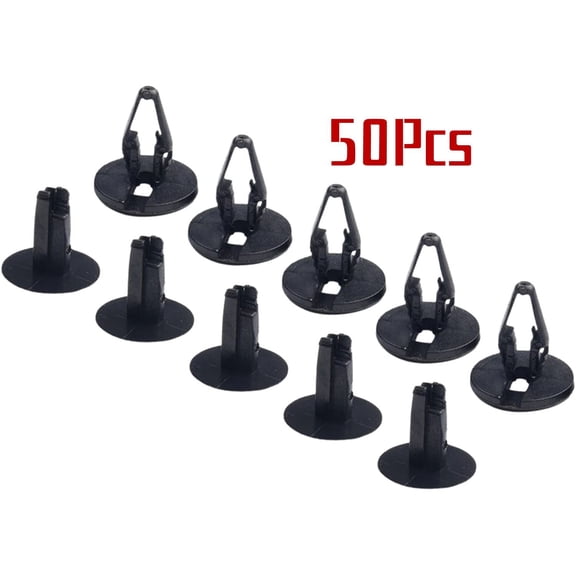 50x Front Bumper Wheel Arch Lining Splashguard Clip Fender Liner Rivet for Ford