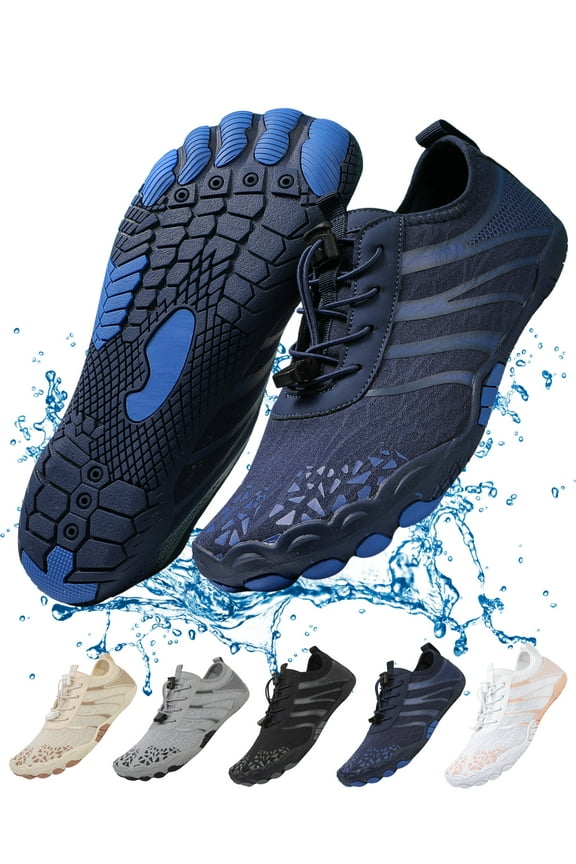 Women's Lightweight Sport Barefoot Shoes Non-slip Breathable Footwear Water Shoes for Womens & Mens Athletic Hike Wide Toe Box Shoes Outdoor Swim Beach