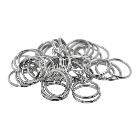 50x Iron s Key 20mm Loop Findings 20mm