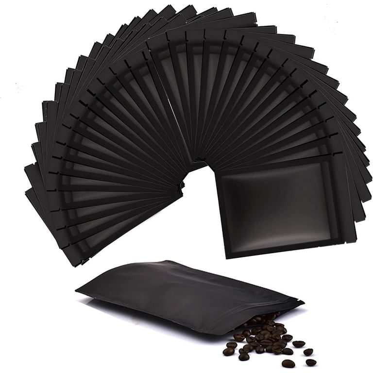 50x Mylar Bags 3.5g Herb Capacity Smell Proof Baggies 9cm x