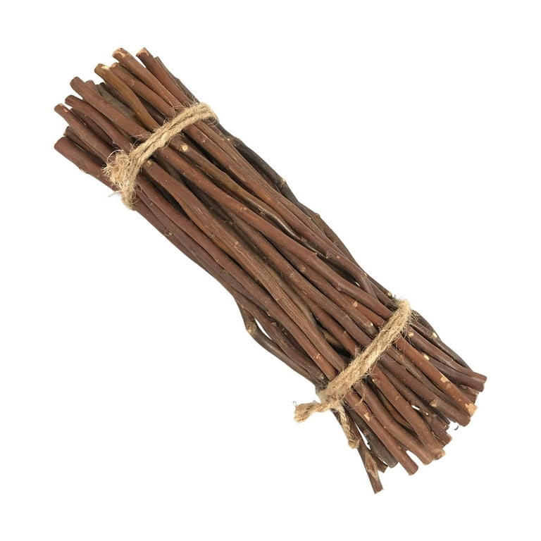 Dry Branches, Wood Sticks Natural Creative Decorative Twigs Toy for  Christmas Wedding Arrangements Garden DIY School Projects Decoration , 50  Thin 30cm Brown 